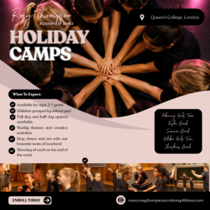 October Half Term Holiday Camp Week 1 (3 - 5 yrs)
